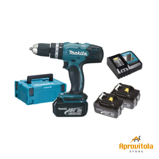 Superkit con 3 batterie Makita