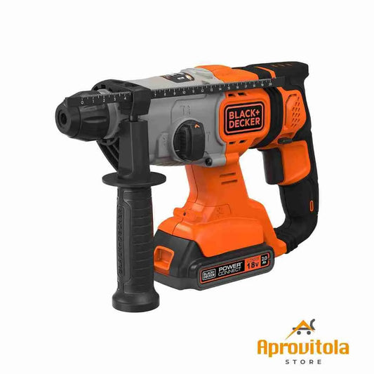 Tassellatore con 2 batterie SDS BCD900E2K | BLACK+DECKER