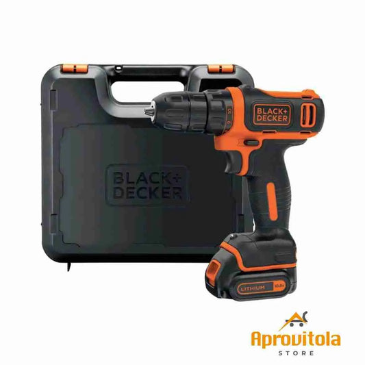Trapano Avvitatore 10,8V litio | BLACK+DECKER