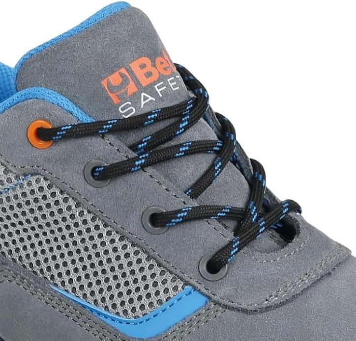 BETA 7200BP - Scarpe Basse Basic Plus in Pelle Scamosciata con Inserti in Mesh