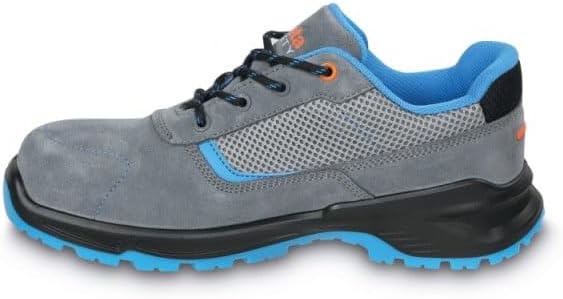 BETA 7200BP - Scarpe Basse Basic Plus in Pelle Scamosciata con Inserti in Mesh
