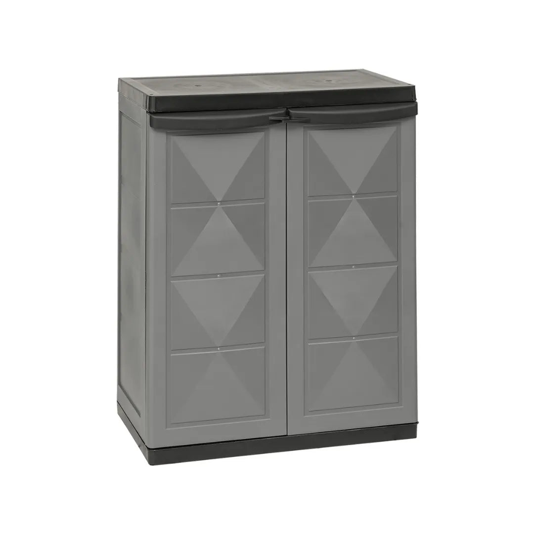 Armadio in Resina 2 Ante Trioplast 64x84x37 cm per Interni ed Esterni | Trioplast