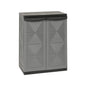 Armadio in Resina 2 Ante Trioplast 64x84x37 cm per Interni ed Esterni | Trioplast