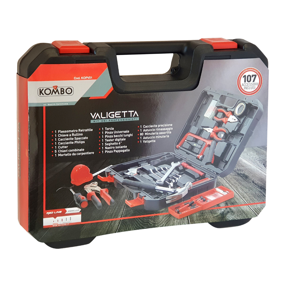 Valigetta Professionale 107 pezzi