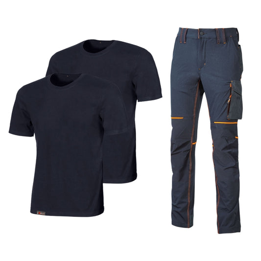 Kit 2 T-Shirt + Pantalone 'Work Wear'