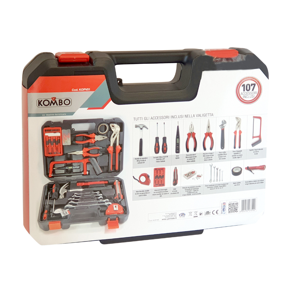 Valigetta Professionale 107 pezzi
