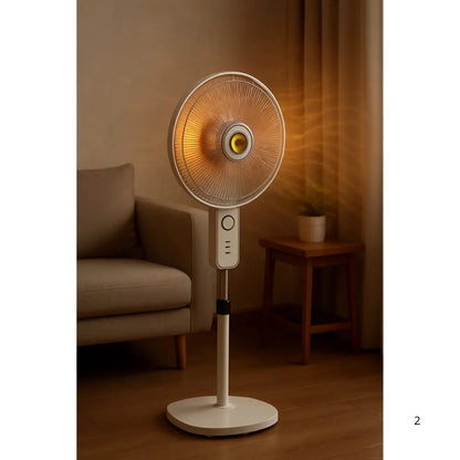 Stufa a Parabola Carbon Crystal 900W con Piantana | CLINE