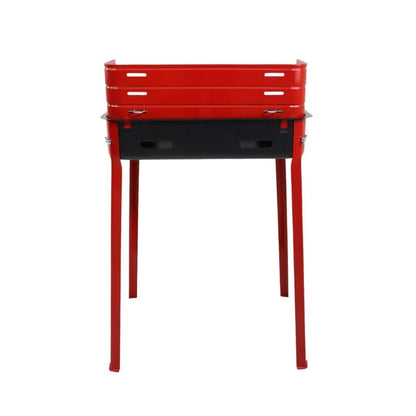 Barbecue in Acciaio 30x45 cm con Griglia Regolabile | FD D'ALUISIO