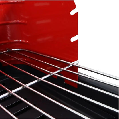 Barbecue in Acciaio 30x45 cm con Griglia Regolabile | FD D'ALUISIO