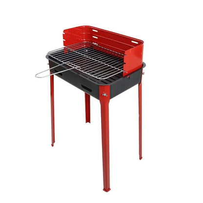 Barbecue in Acciaio 30x45 cm con Griglia Regolabile | FD D'ALUISIO