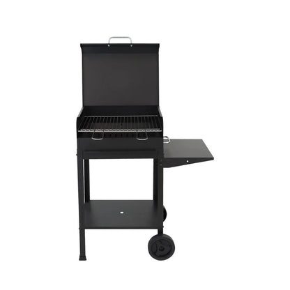 Barbecue in Acciaio Vanessa 50x40x90 cm con Coperchio e Ripiano | Aprovitola Store