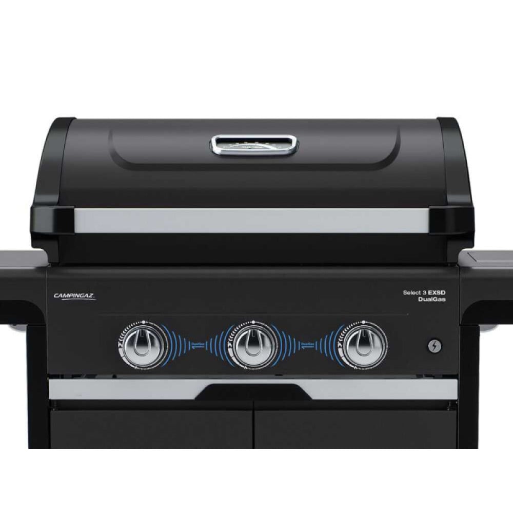 BARBECUE A GAS - CAMPINGAZ SELECT 3 EXSD DUAL GAS