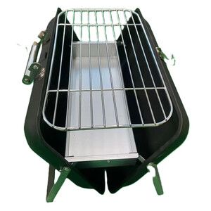 BARBECUE A CARBONE C/VALIGETTA CM 44X28X37,5