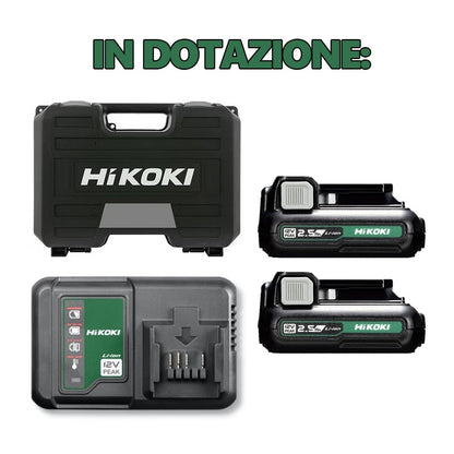 KIT KC12HKCV TRAPANO CON PERCUSSIONE DV12DA E MULTIFUNZIONE CV12DA - HIKOKI