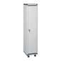 Armadio spogliatoio GAROFALO in resina grigio/grigio L 39 x H 175 x P 40 cm 1 anta per interno ed esterno riparato