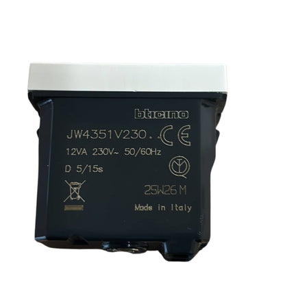 Suoneria 230V BTicino MatixGO bianco JW4351V230