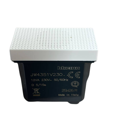 Suoneria 230V BTicino MatixGO bianco JW4351V230