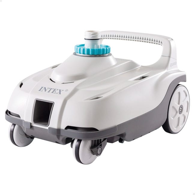 Intex 28006EX - Robot Pulitore Automatico ZX100 per Piscine Fuori Terra, per Pompe Filtro Flusso 6056-13248 L/h