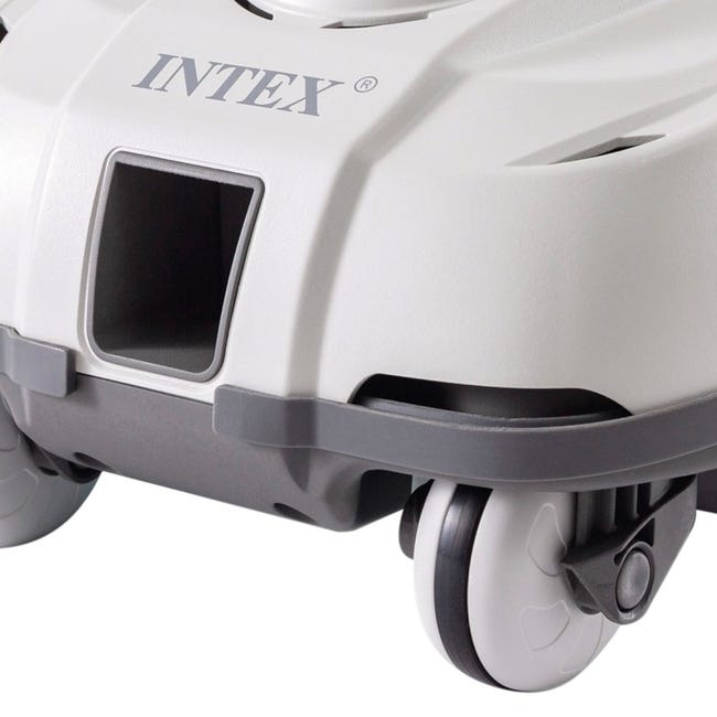 Intex 28006EX - Robot Pulitore Automatico ZX100 per Piscine Fuori Terra, per Pompe Filtro Flusso 6056-13248 L/h