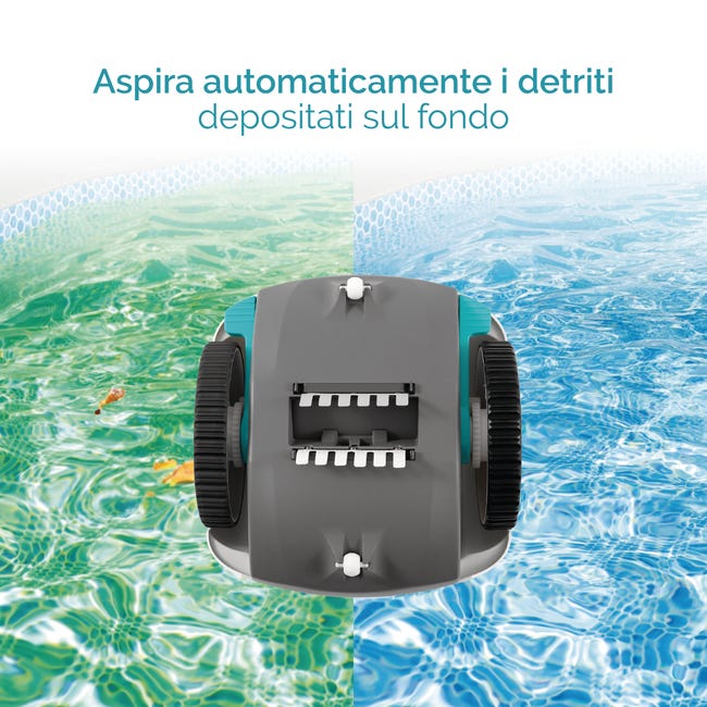 Intex 28007EX - Robot Pulitore Automatico ZX50 per Piscine Fuori Terra, per Pompe Filtro da 3400-5600 L/h