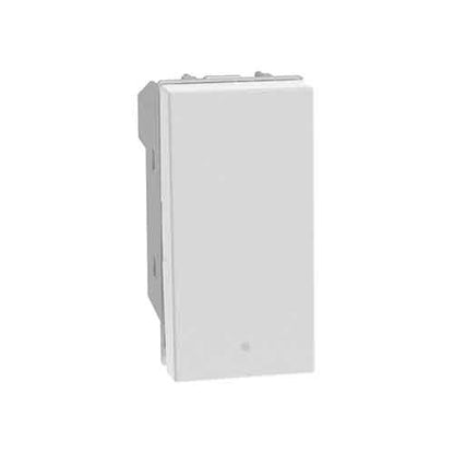 Interruttore basculante Bticino MatixGO 1P 10AX 1 modulo bianco JW4001