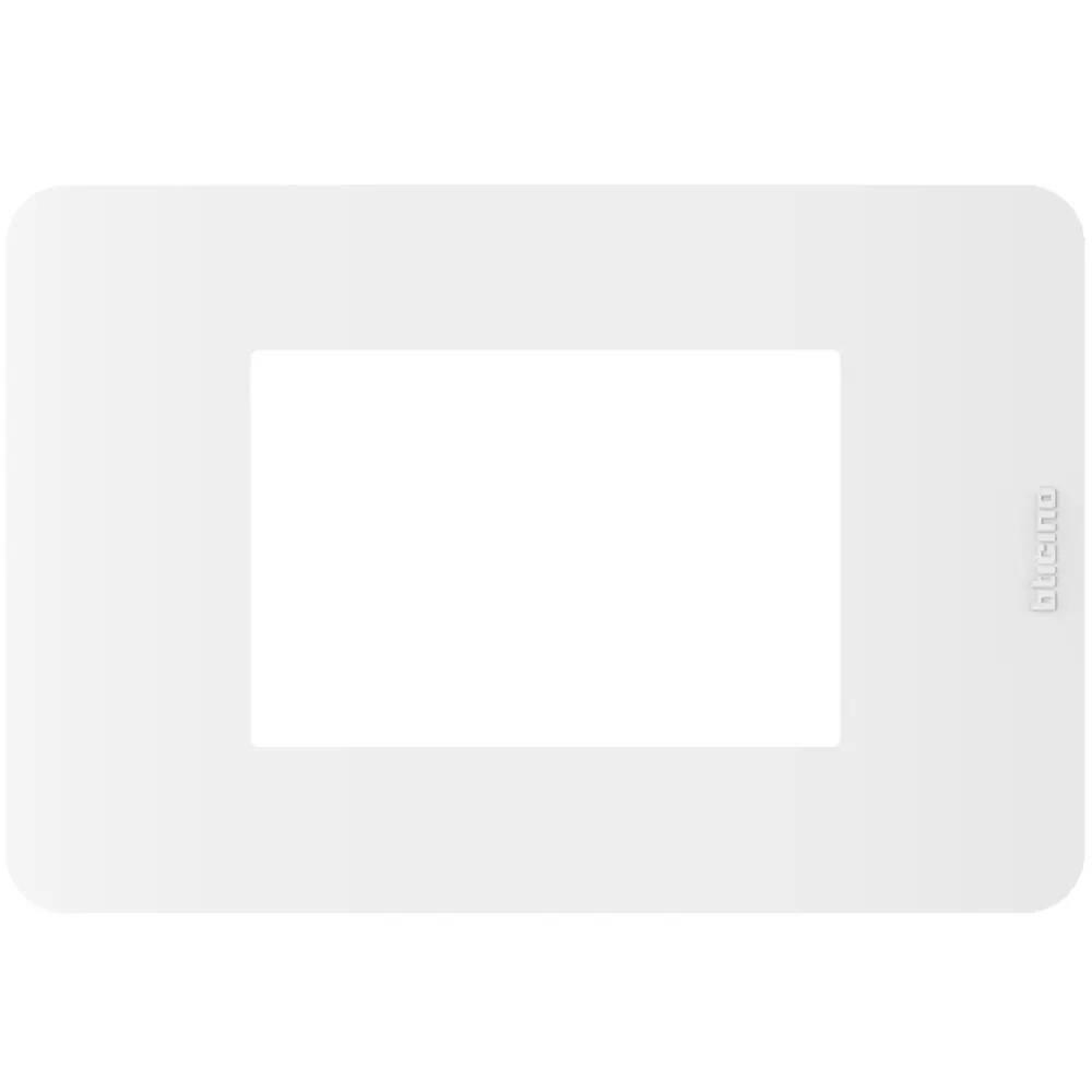 Placca 3 moduli serie MatixGO BTICINO in ABS bianco