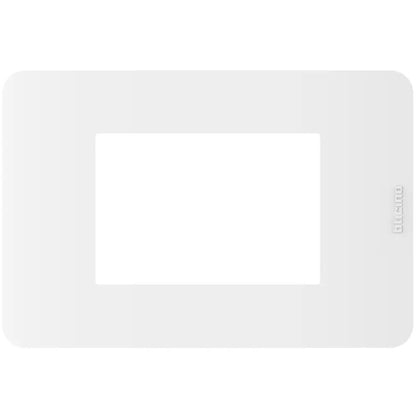 Placca 3 moduli serie MatixGO BTICINO in ABS bianco