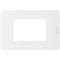 Placca 3 moduli serie MatixGO BTICINO in ABS bianco