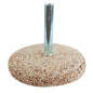 Base x ombrellone in cemento kg.35 tubo mm.50
