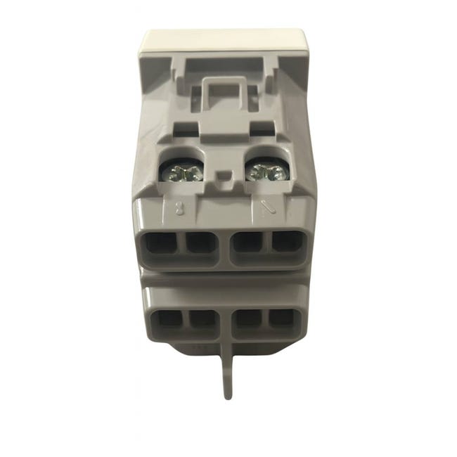 Interruttore bipolare basculante Bticino MatixGO 2P 16AX 1 modulo bianco JW4002