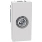 Presa TV coassiale passante terminale Bticino MatixGO 1 modulo bianco JW4202P10