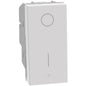 Interruttore bipolare basculante Bticino MatixGO 2P 16AX 1 modulo bianco JW4002