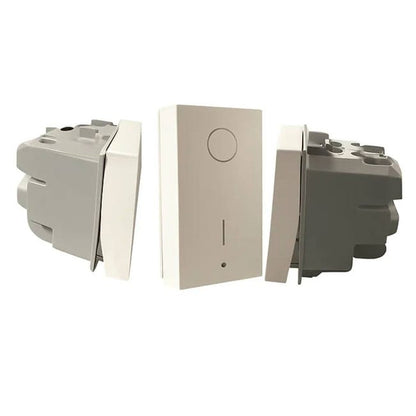 Interruttore bipolare basculante Bticino MatixGO 2P 16AX 1 modulo bianco JW4002