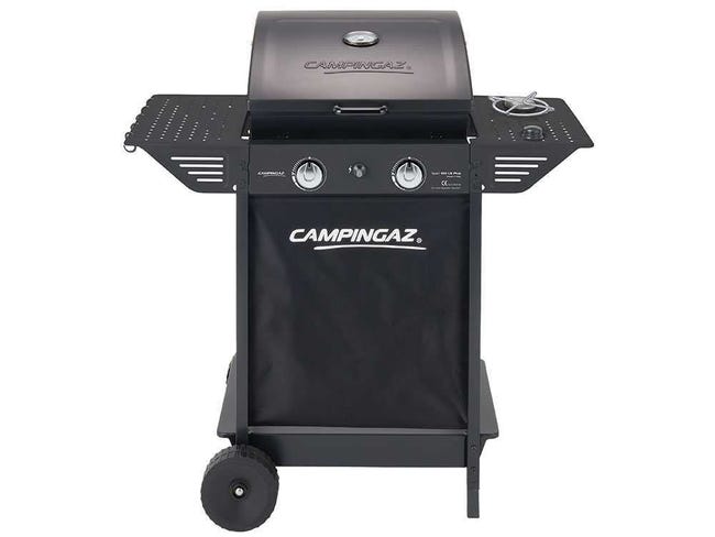 Barbecue a gas 2 bruciatori 9.2Kw acciaio con fornello laterale XPERT 100 LS PLUS
