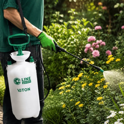 Pompa a Pressione 6L Viton Sprayer-6V con Guarnizioni in Viton | C.LINE