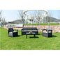 Salotto da Giardino Grafite Lounge con Divano 3 Posti | Aprovitola Store