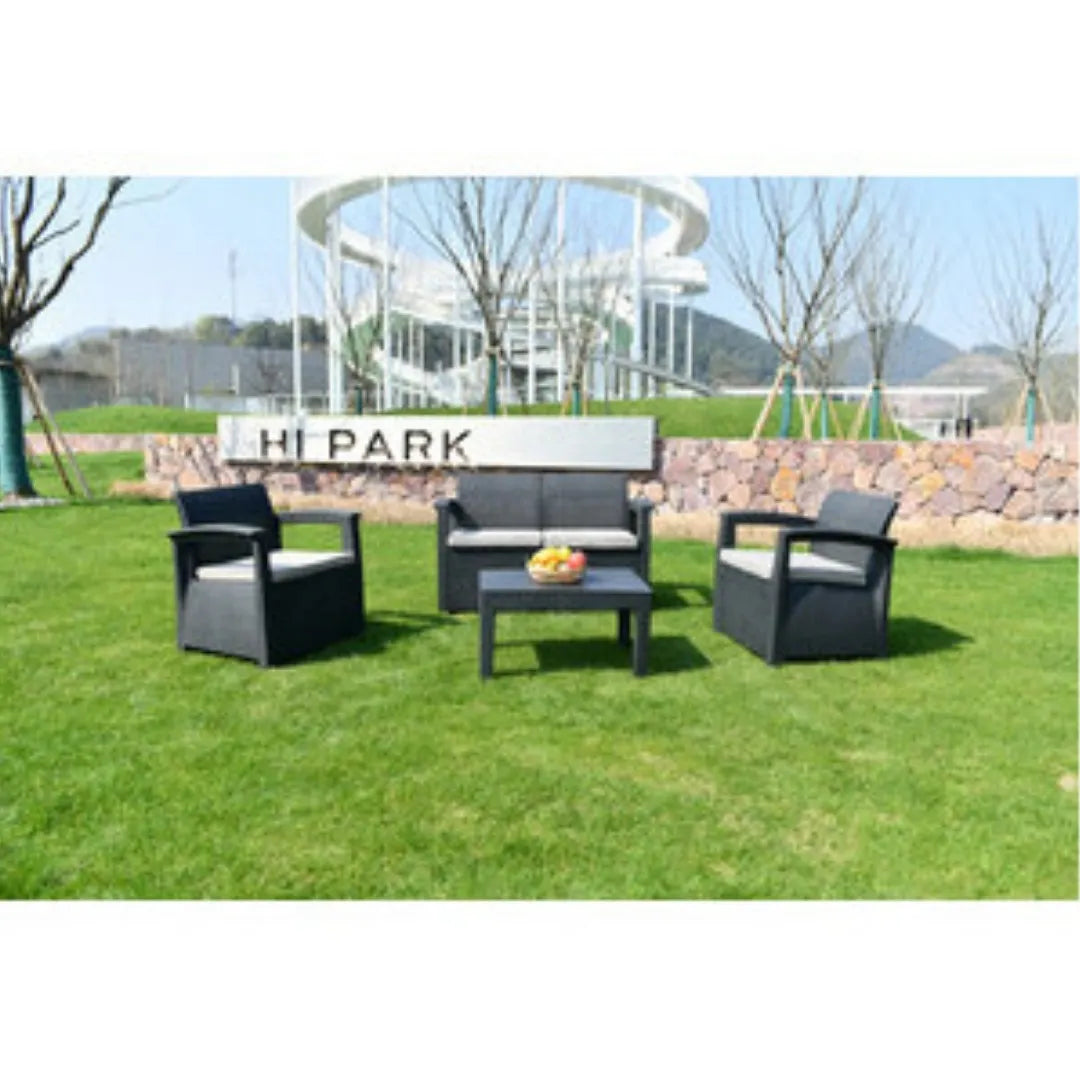 Salotto da Giardino Grafite Lounge con Divano 2 Posti | Aprovitola Store