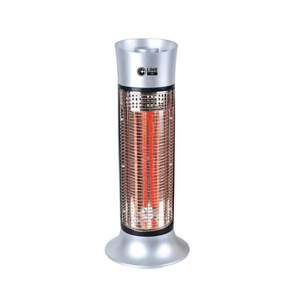 Stufa a Torre con Lampade al Carbonio Oscillante 450/900W - Sicura e Efficiente