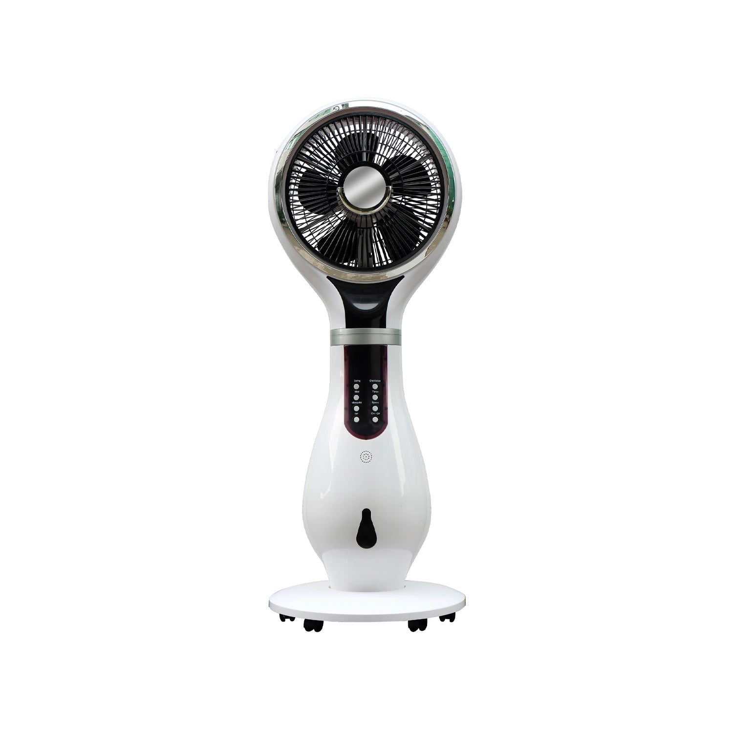 Ventilatore Nebulizzatore a Colonna con 3 velocità, Telecomando e Serbatoio 2,3L