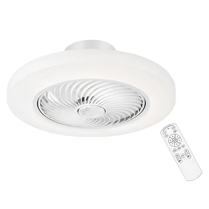 Plafoniera LED rotonda con ventilatore 58 cm 70W | Ardelys