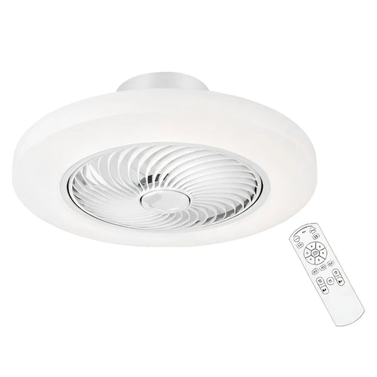Plafoniera LED rotonda con ventilatore 58 cm 70W | Ardelys